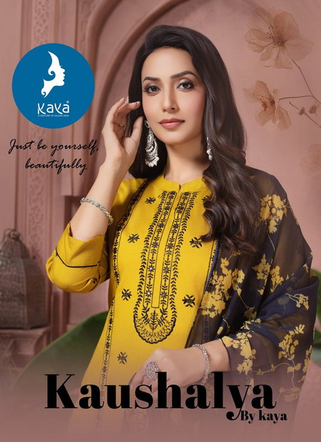 Kaushalya By Kaya Roman Top With Bottom Dupatta Bulk Orders In India
